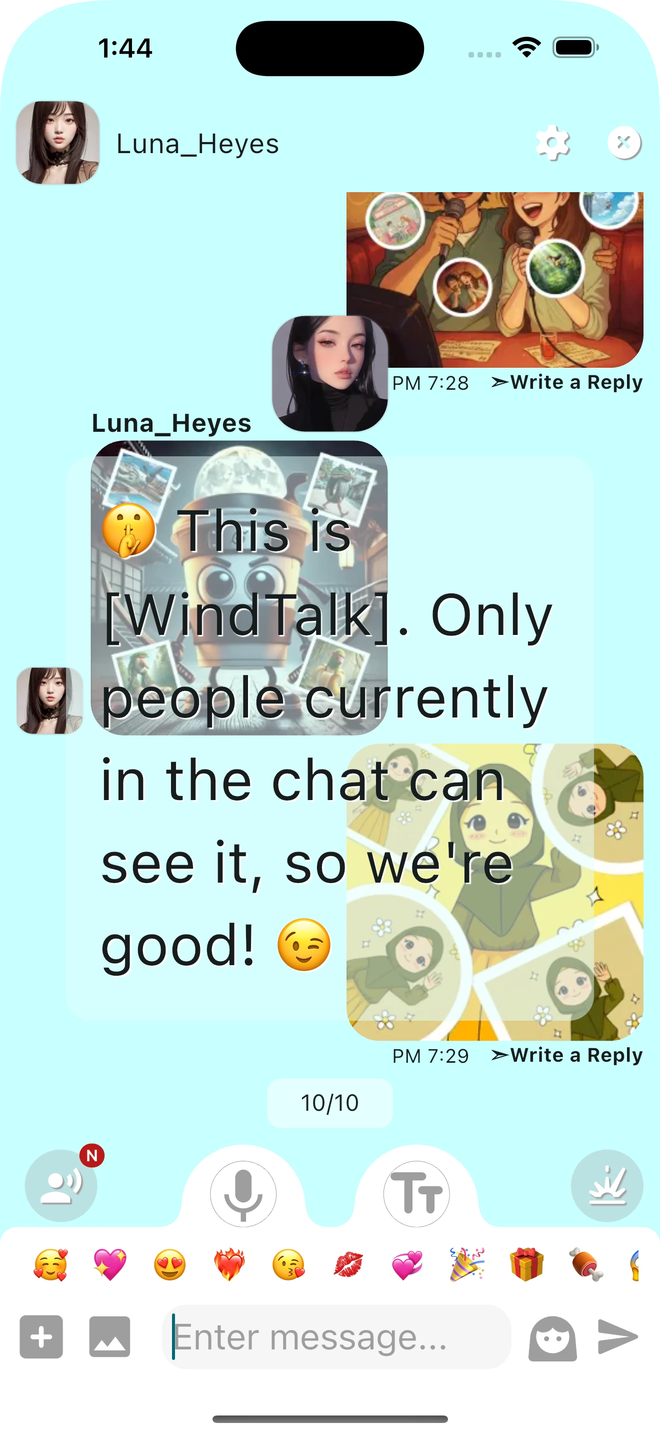 WindTalk — Send messages that disappear without a trace, chat safely, and enjoy within Flexeam MemeTalk WindTalk — Send messages that disappear without a trace, chat safely, and enjoy within Flexeam MemeTalk